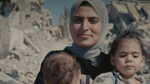 a still from Gaza's Twins Come Back to Me