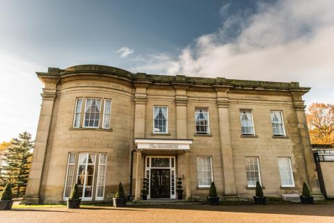 1800s listed venue with park views, for elegant dining, plus afternoon tea.