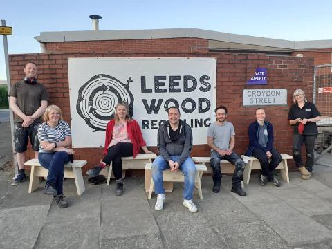 Welcome to Leeds Wood Recycling!
We are a social enterprise that diverts wood from going to landfill. We:
Reduce waste and save resources by collecting and reusing waste timber. 100% of the waste we collect is reused, recycled or repurposed.
Run a cost-effective wood collection service for both domestic and commercial sites.
Host a reclaimed timber shop open to the public, selling timber at affordable prices.
Manufacture gifts, furniture and garden/ exterior features
Give volunteer and training…