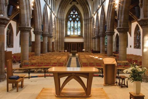 St. Chad's is here to share the Christian Gospel through being: 

- a praying and worshipping community 
- a place of spiritual learning, growth and exploration 
- a visible, active and responsible servant of the parish 

We seek to be a lively, evolving and caring community through: 

- being welcoming and supportive 
- sharing and celebrating our talents and diversity 
- being open to all.