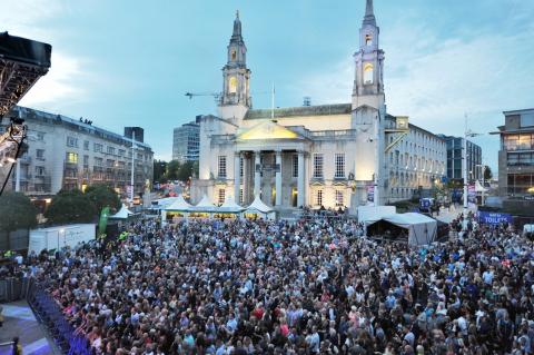 An award-winning public space and live entertainment venue in Leeds city centre.