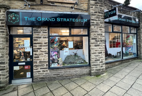 a shop front in Pudsey