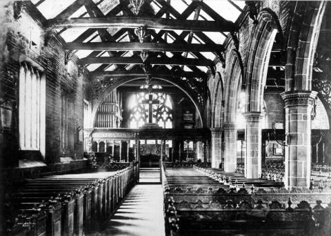 Ailse of St John's Church, Leeds