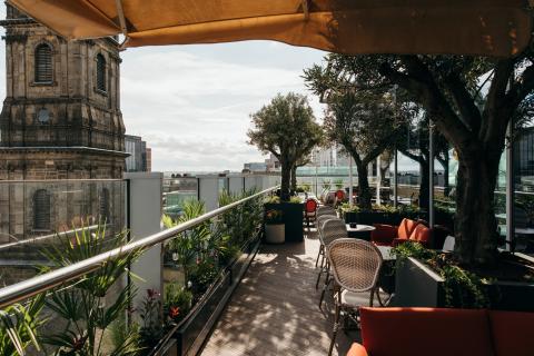 Roof terrace