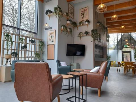 Community Sky Hub at the Age UK Leeds office in the Bradbury Building