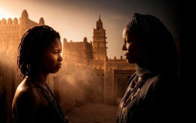 Two Nigerian women in Sokoto