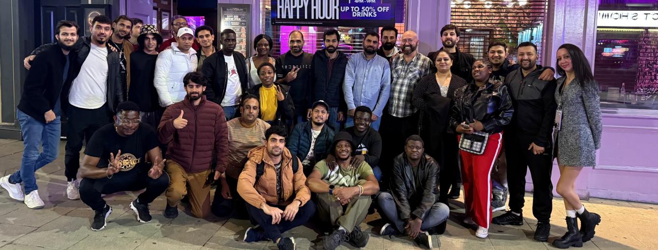 LGBTQ+ monthly drinks hosted by Angels of Freedom